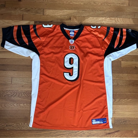 Carson Palmer Cincinnati Bengals Reebok NFL Jersey #9, Size 56 - Picture 3 of 9